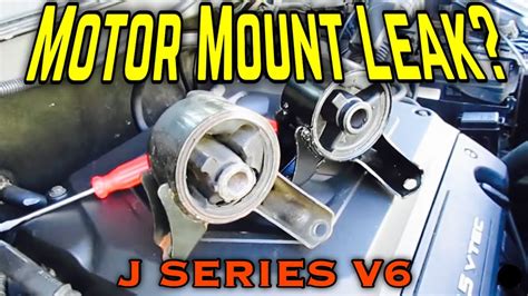 motor mount leaking oil|Oil Leak under Motor Mount 